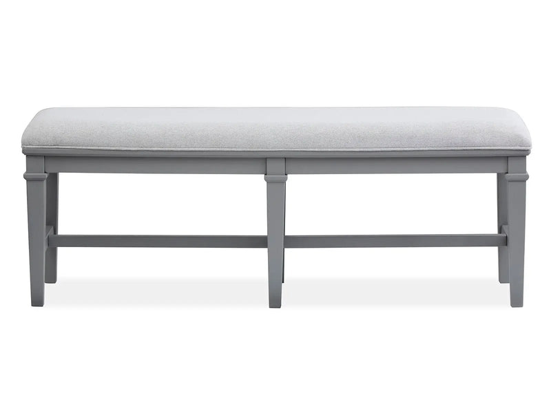 Charleston - Bench With Upholstered Seat by Unique Piece Furniture