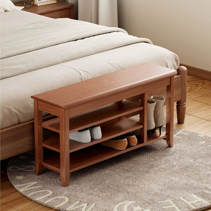 Multi Functional Double Layer Shoe Stool by Unique Piece Furniture