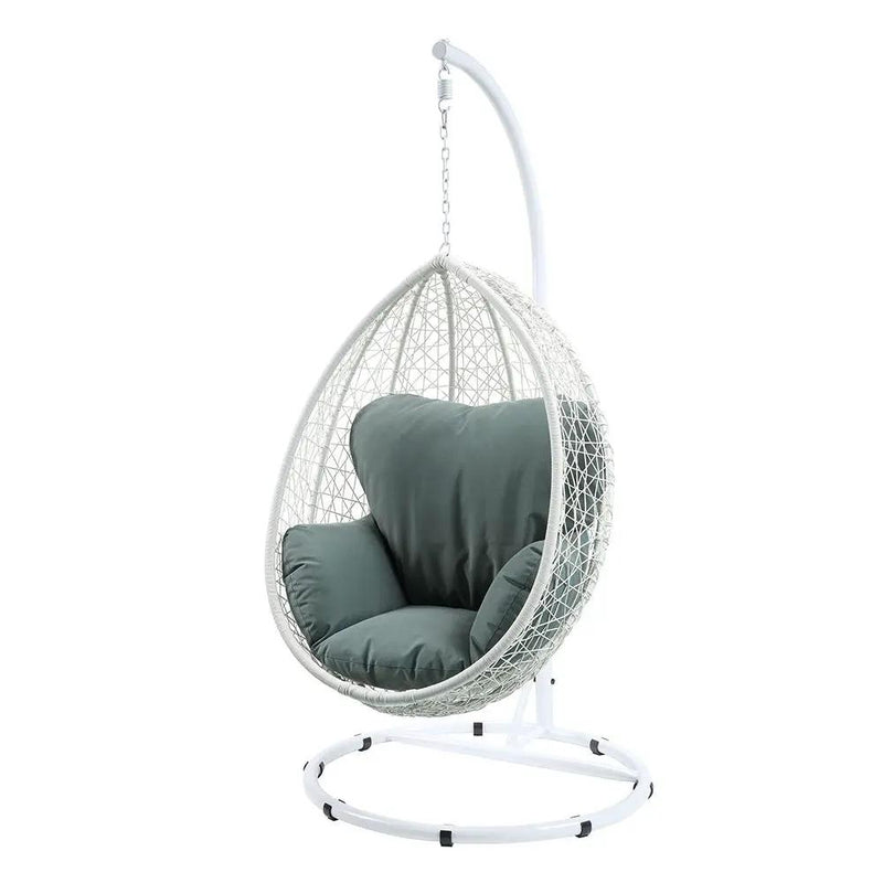 Simona - Patio Swing Chair with Stand by Unique Piece Furniture