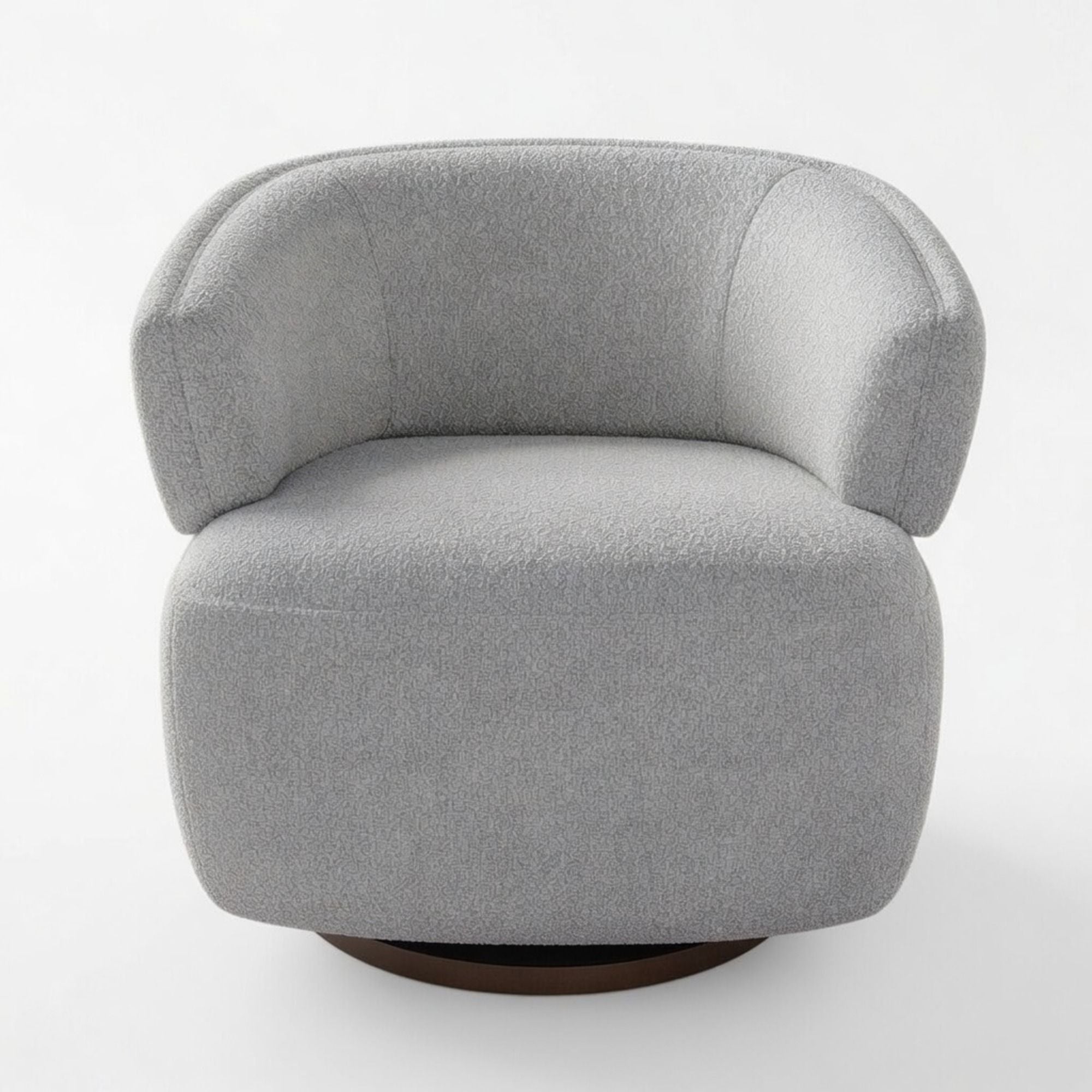 Swivel Barrel Accent Oversized Club Chair by HouseOfZazla