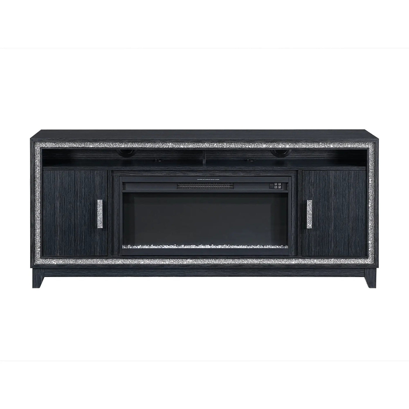 Almera - Fireplace With Adjustable Temperature And LED Options by Unique Piece Furniture