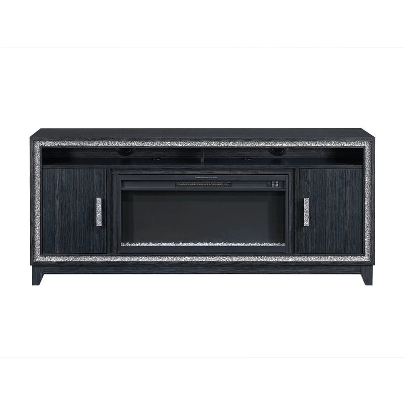 Almera - Fireplace With Adjustable Temperature And LED Options by HouseOfZazla