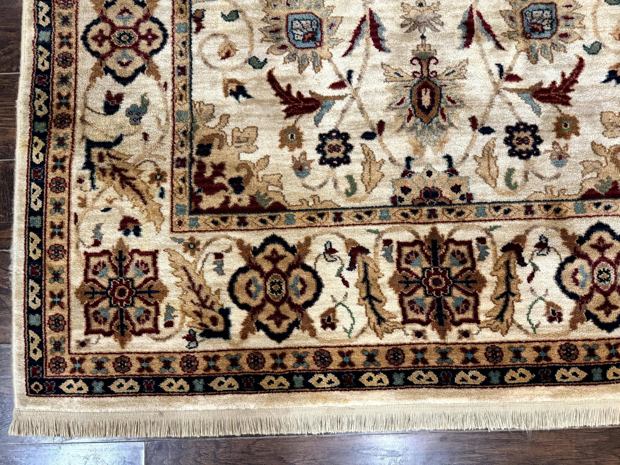 Karastan Rug 5.9 x 8.6, Karastan Traditions Amritsar Pattern Design 510, New Zealand Wool, Karastan Area Rug by Jewel Rugs
