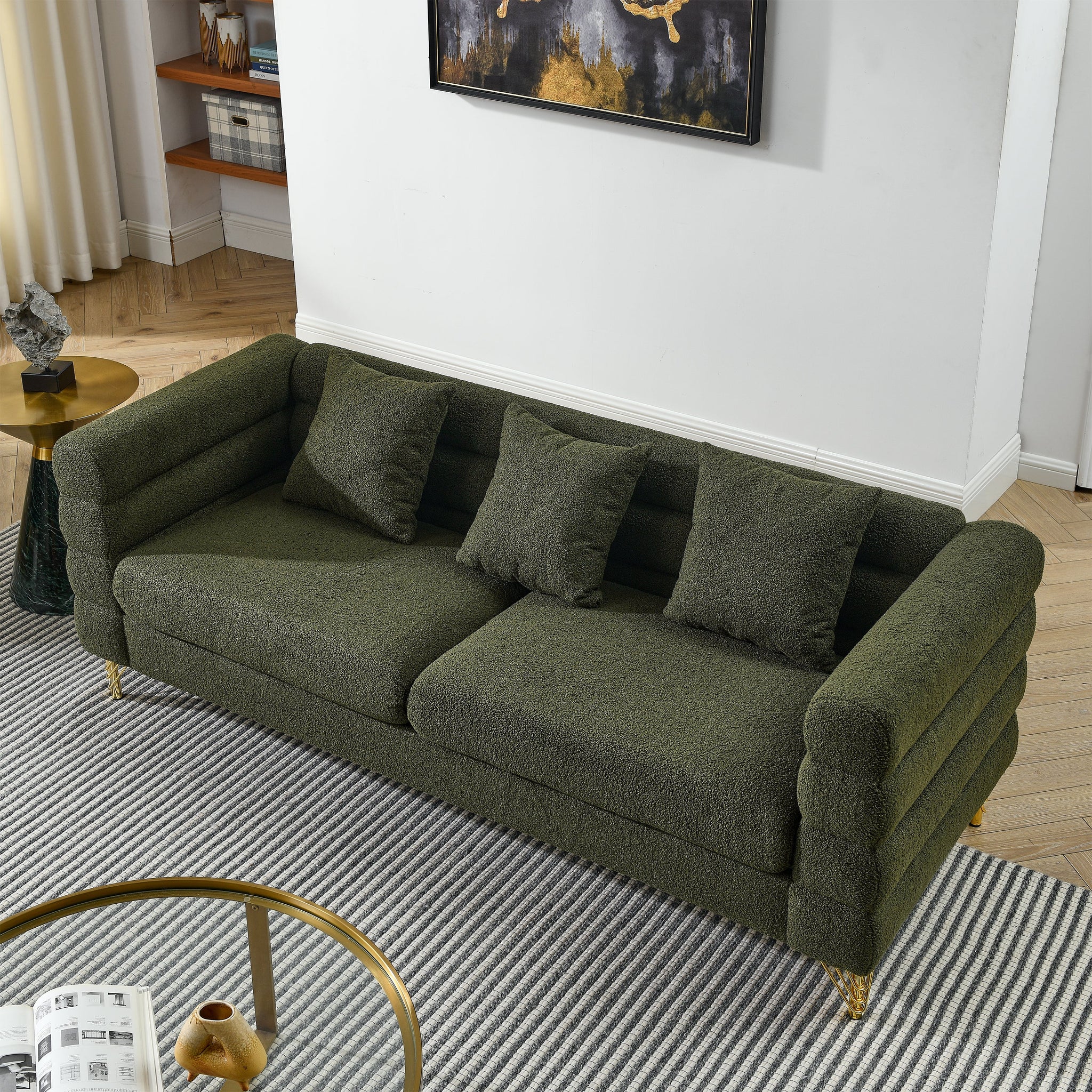Green Teddy Sofa by BLAKHOM