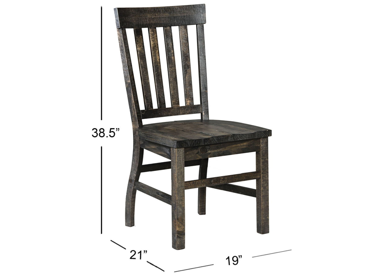 Bellamy - Dining Side Chair (Set of 2) - Peppercorn, photo 2 of 7