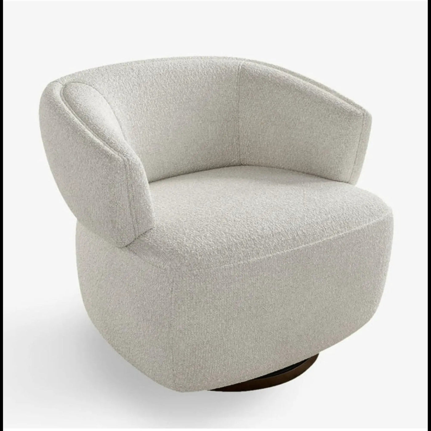 Swivel Barrel Accent Oversized Club Chair by HouseOfZazla
