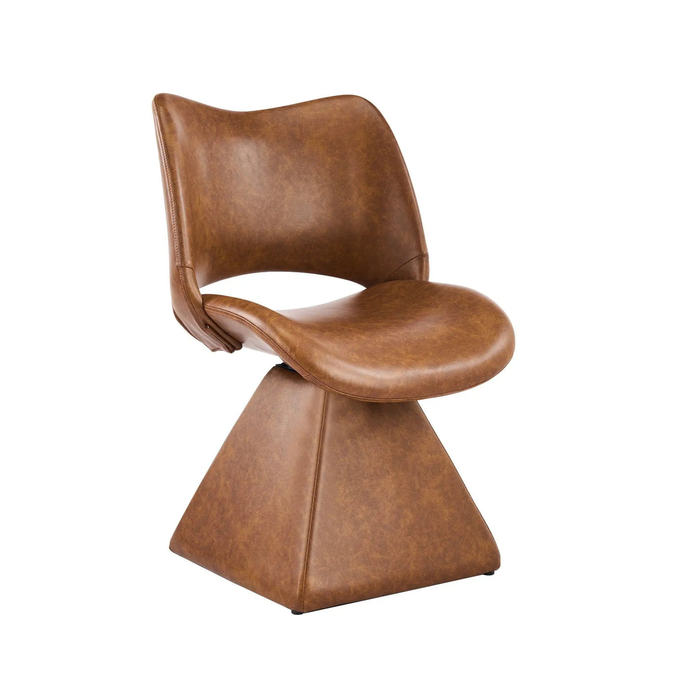 Modern Swivel Dining Chair With High Back by HouseOfZazla