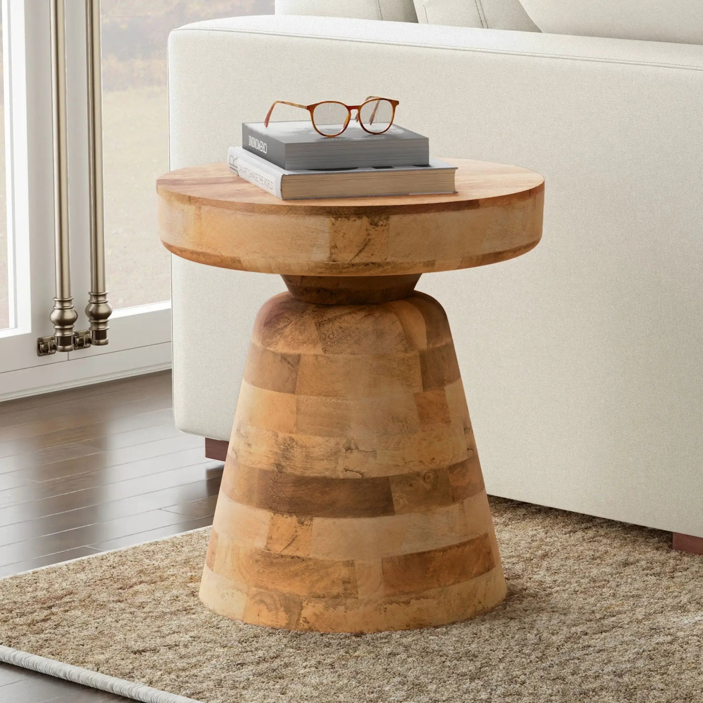 Robbie - Handcrafted Accent Table by HouseOfZazla