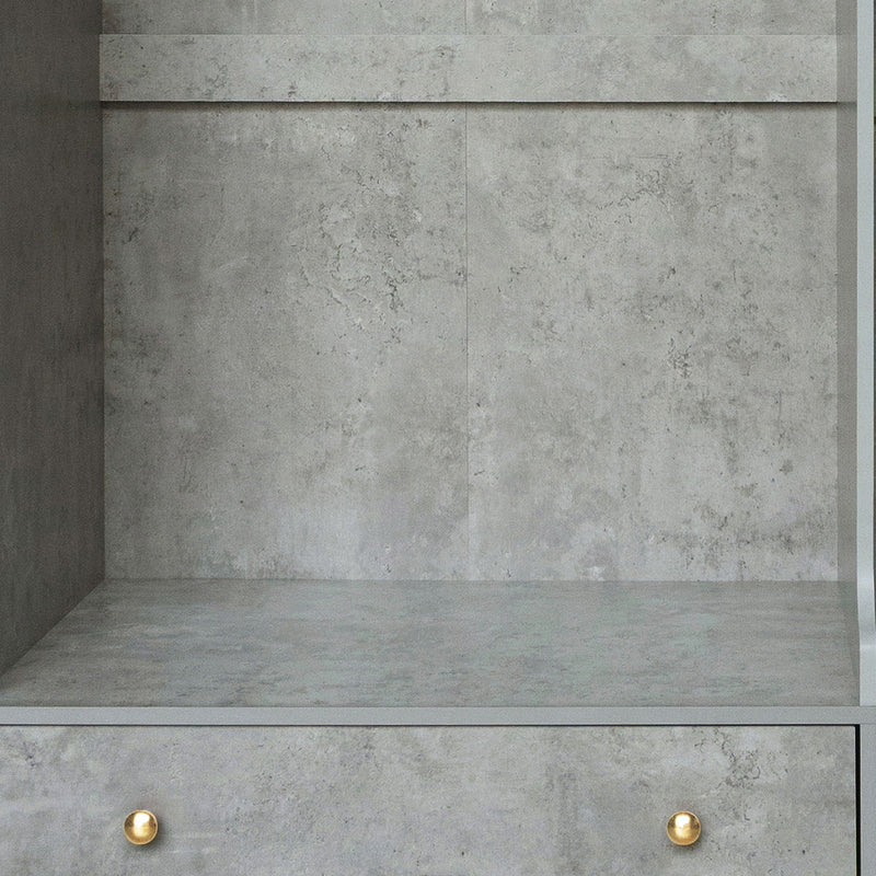 Open Wardrobe Storage For Bedroom by HouseOfZazla