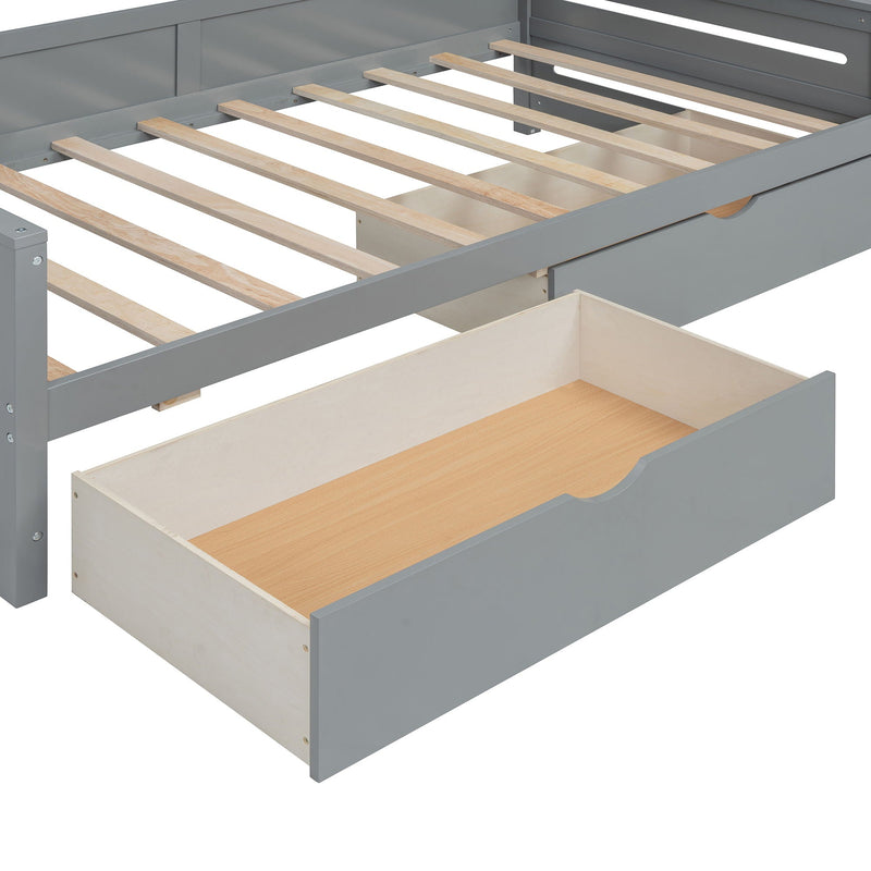 Daybed With All-In-One Cabinet And Shelf by HouseOfZazla