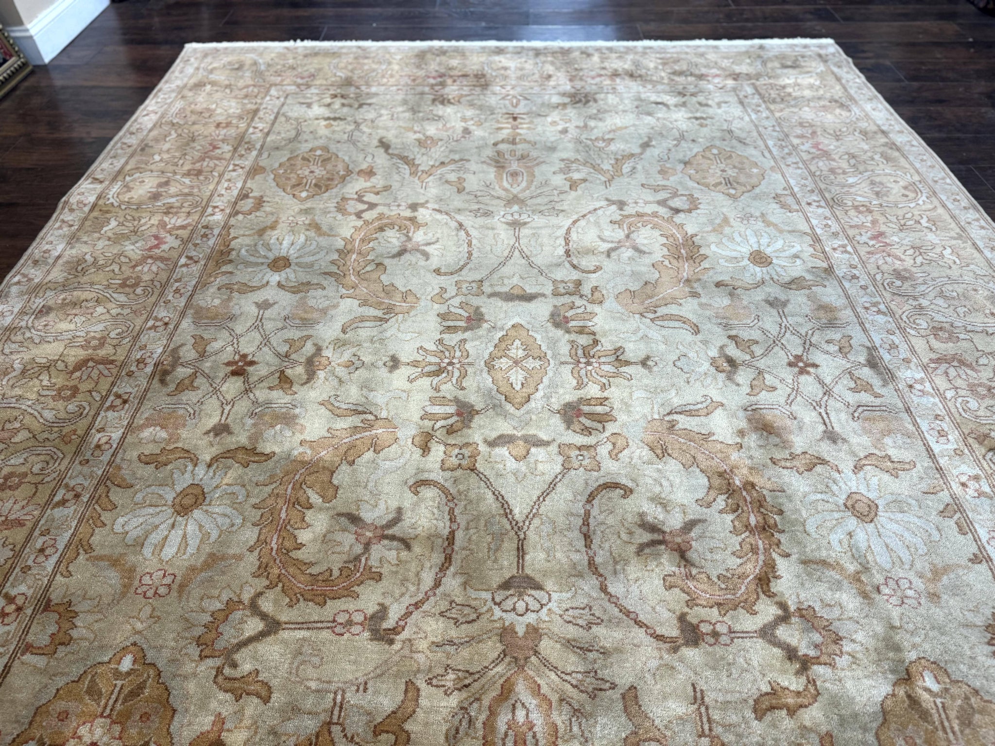 Turkish Oushak Rug 8 x 11.6 by Jewel Rugs