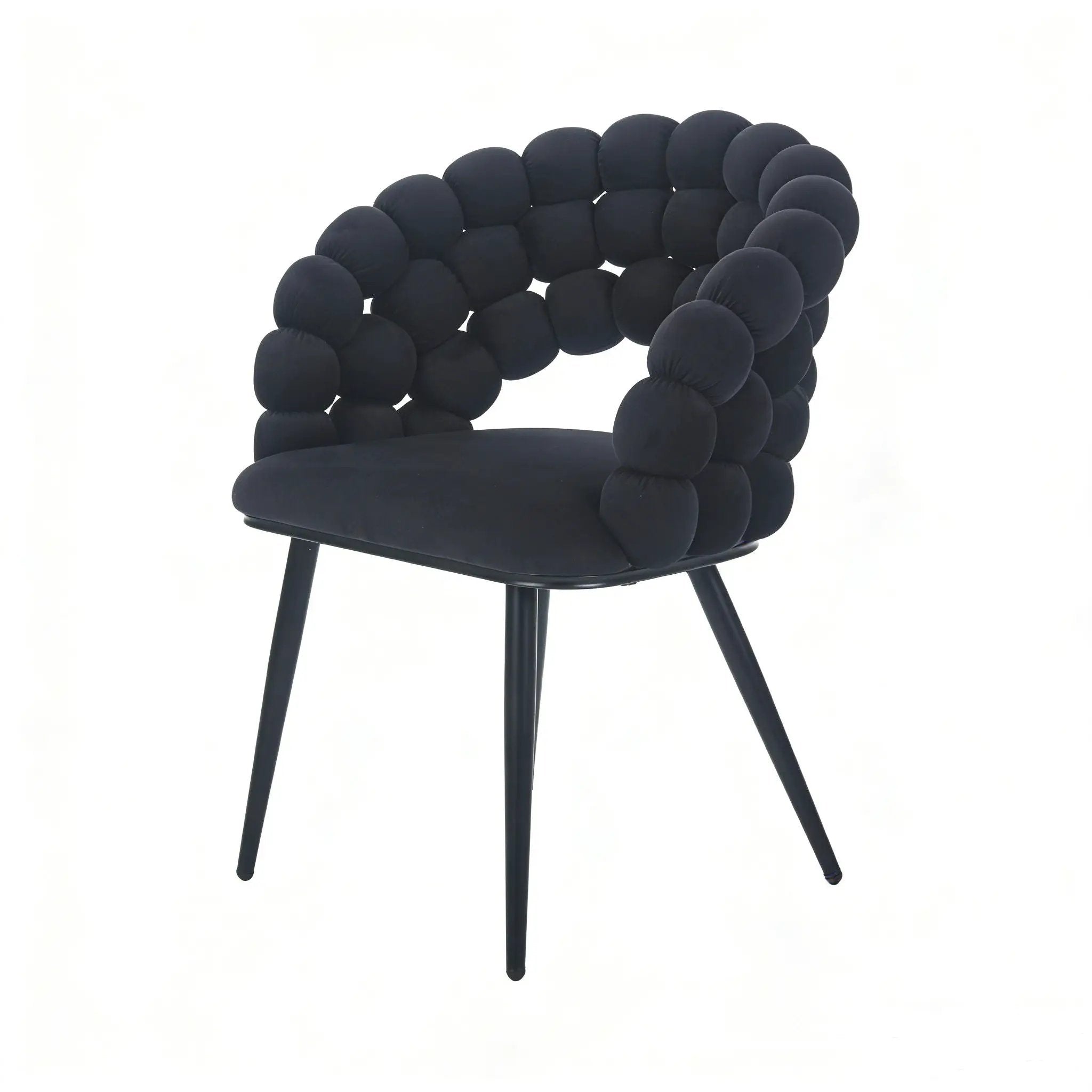 Modern Chair With Tube Legs, Soft Cushions And Comfortable Backrest by HouseOfZazla