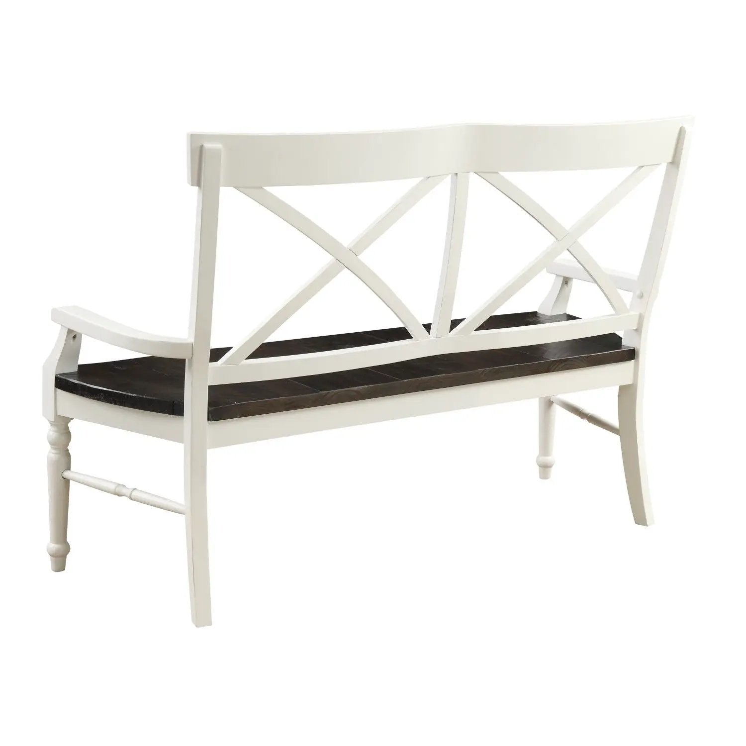 Mountina - Bench - Brown / White by Unique Piece Furniture