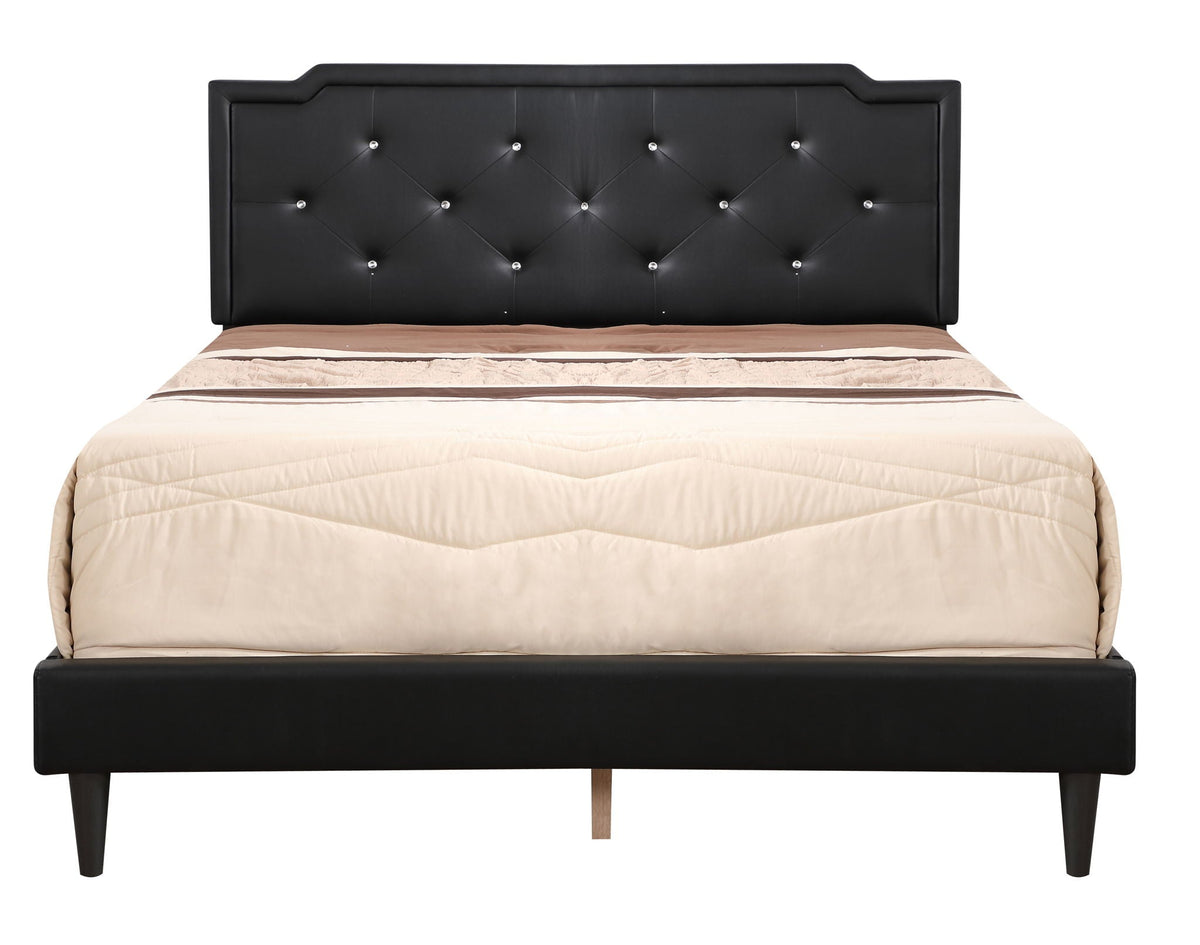 Button Tufted Upholstered Bed with Charming Design - Multiple Colors, photo 33 of 40