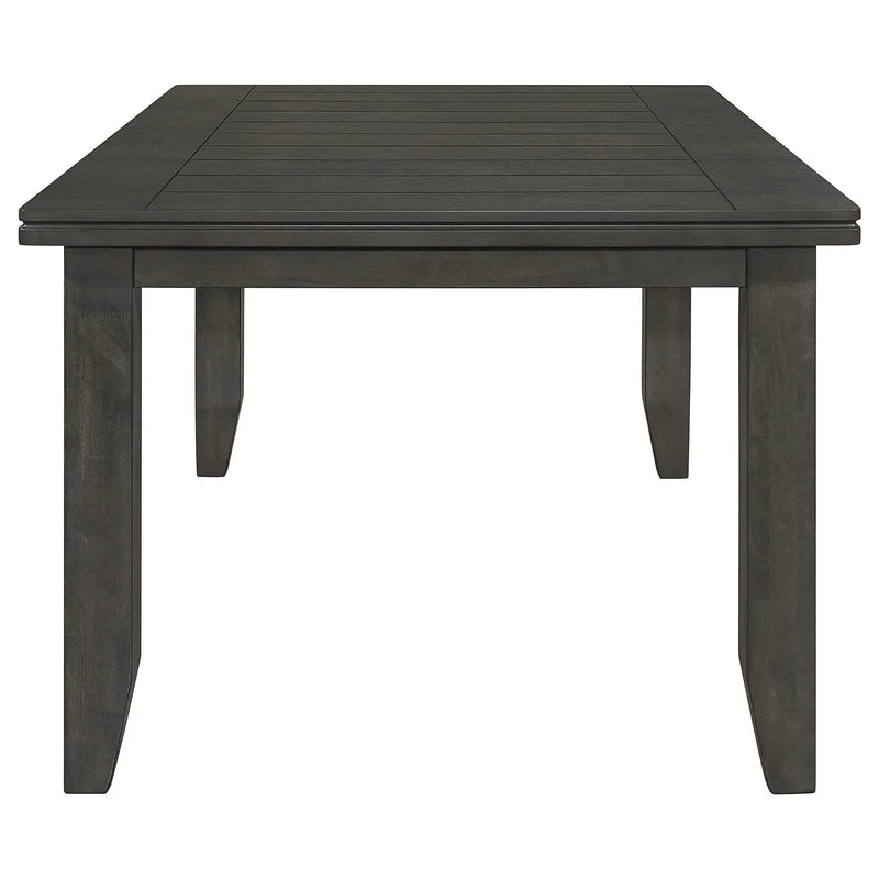 Dalila 5-piece Rectangular Dining Table Set Dark Grey by Unique Piece Furniture