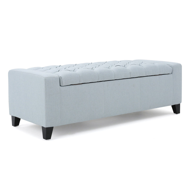 Guernsey Ottoman Storage With Tufted Top by HouseOfZazla