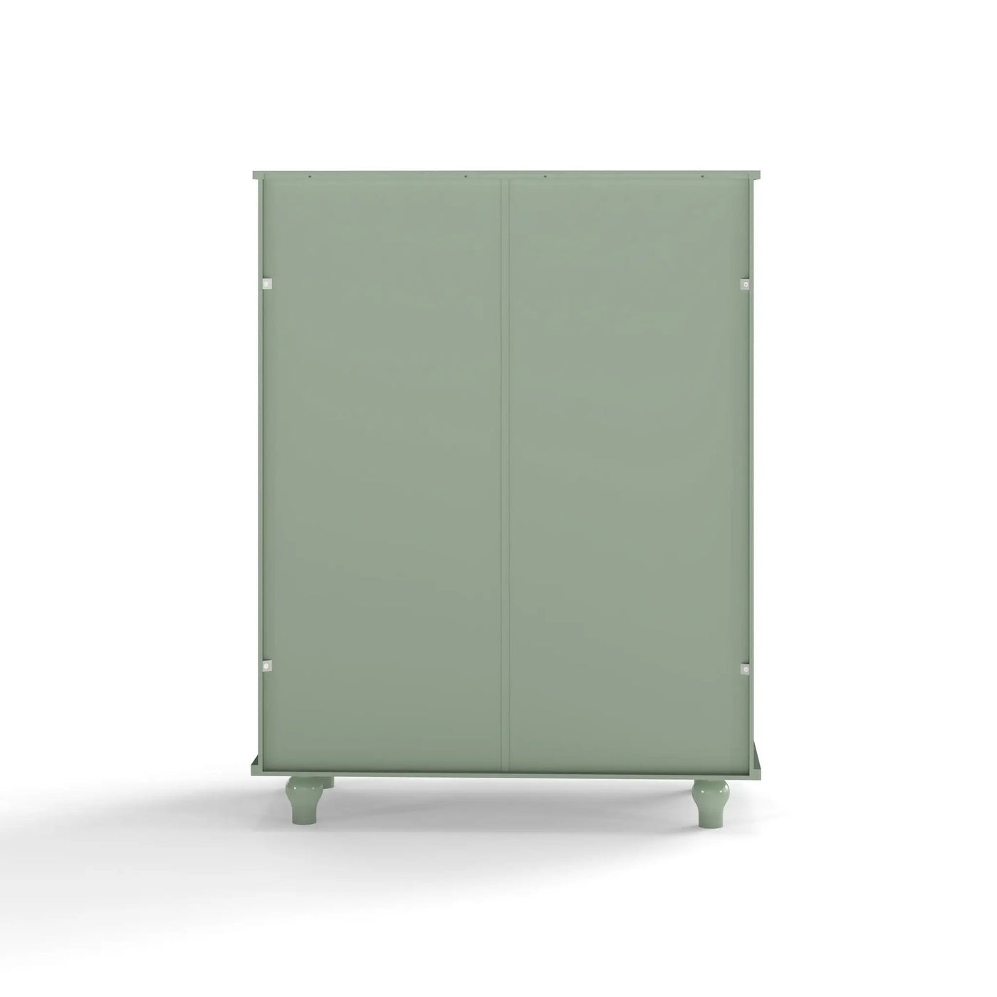Minimalist Buffet Cabinet With Double Glass Doors And Drawer by HouseOfZazla