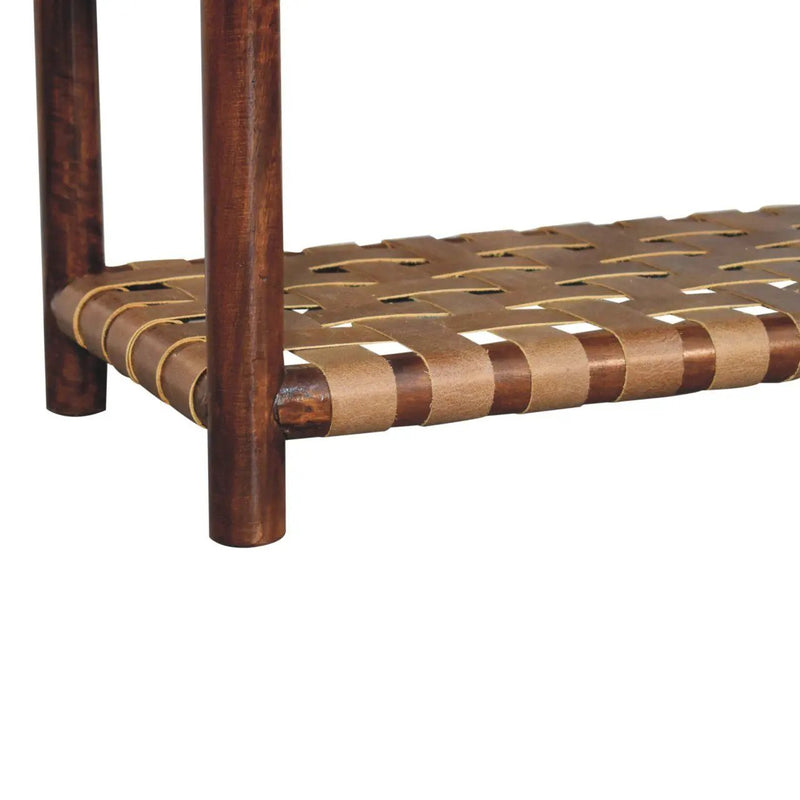 Regency - Woven 2 Drawer Nightstand - Brown by HouseOfZazla