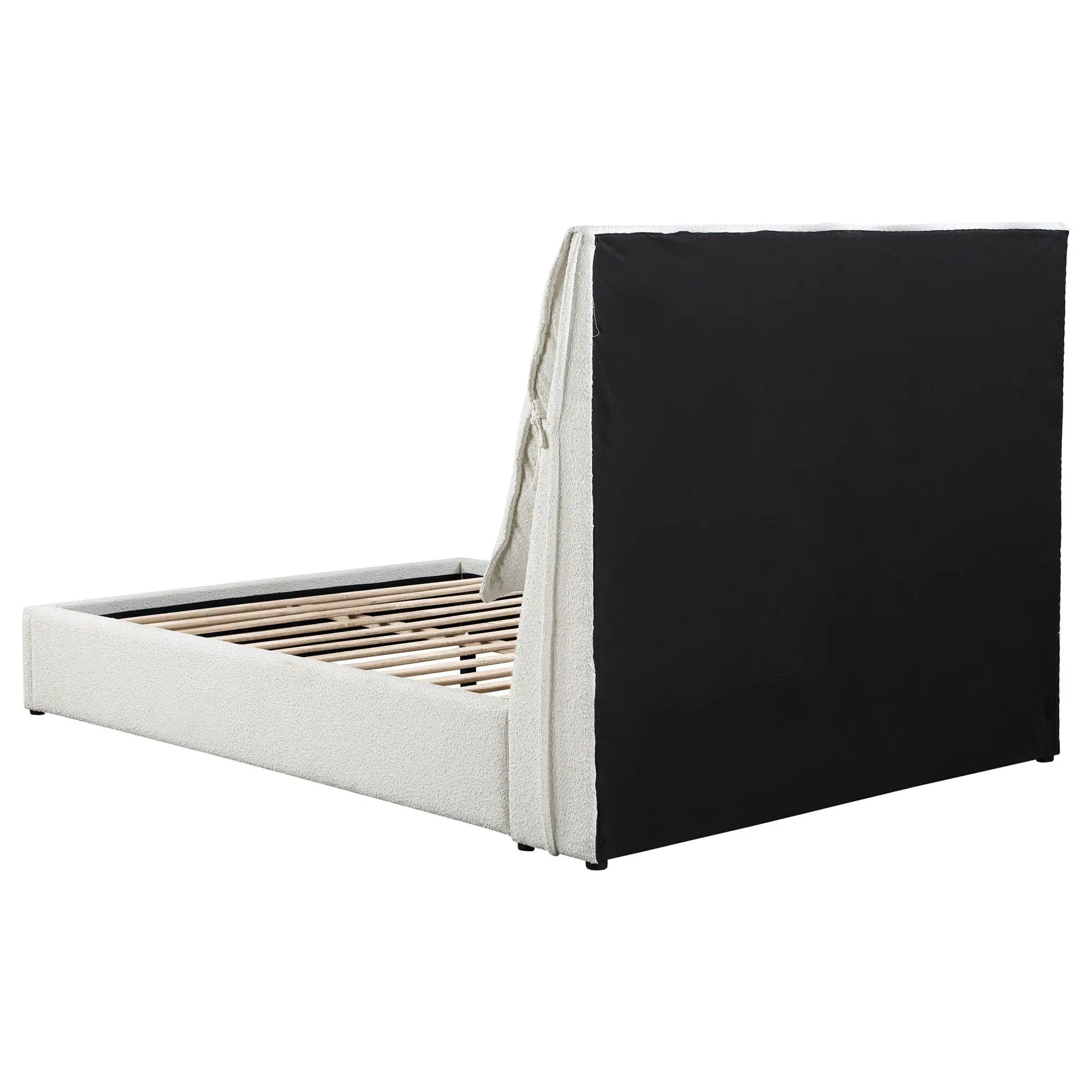 Gwendoline Upholstered Queen Panel Bed White by Unique Piece Furniture