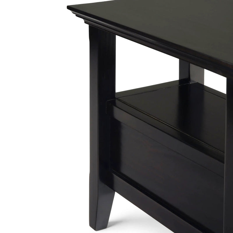 Amherst - Narrow Side Table - Hickory Brown by HouseOfZazla