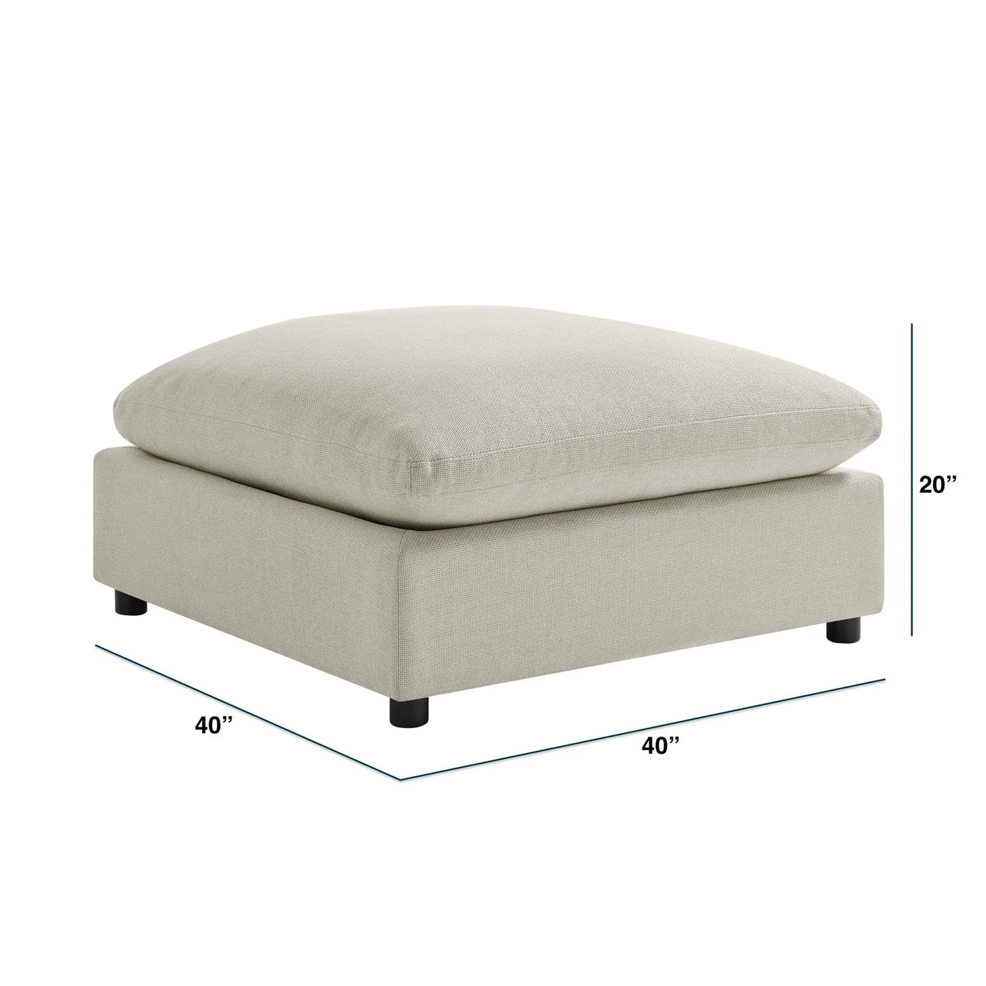 Cassandra - Sofa With Ottoman by HouseOfZazla