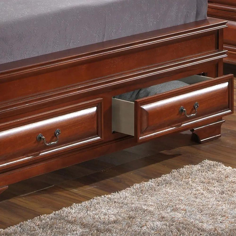 Storage Bed Elegant Transitional by Unique Piece Furniture
