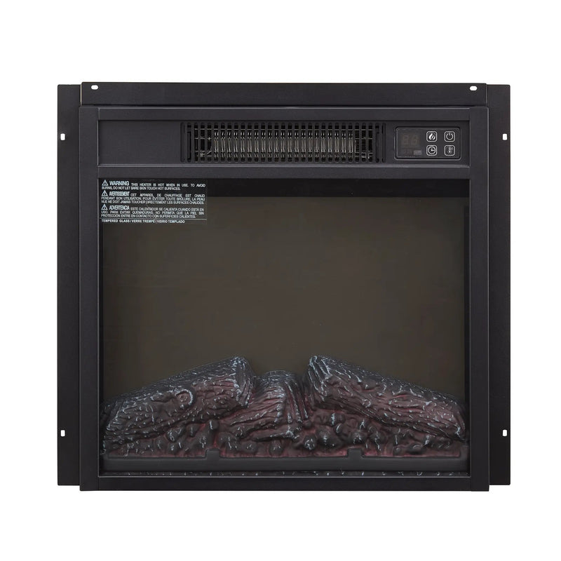 Electric Fireplace Insert 18" 1400W Remote Control by HouseOfZazla