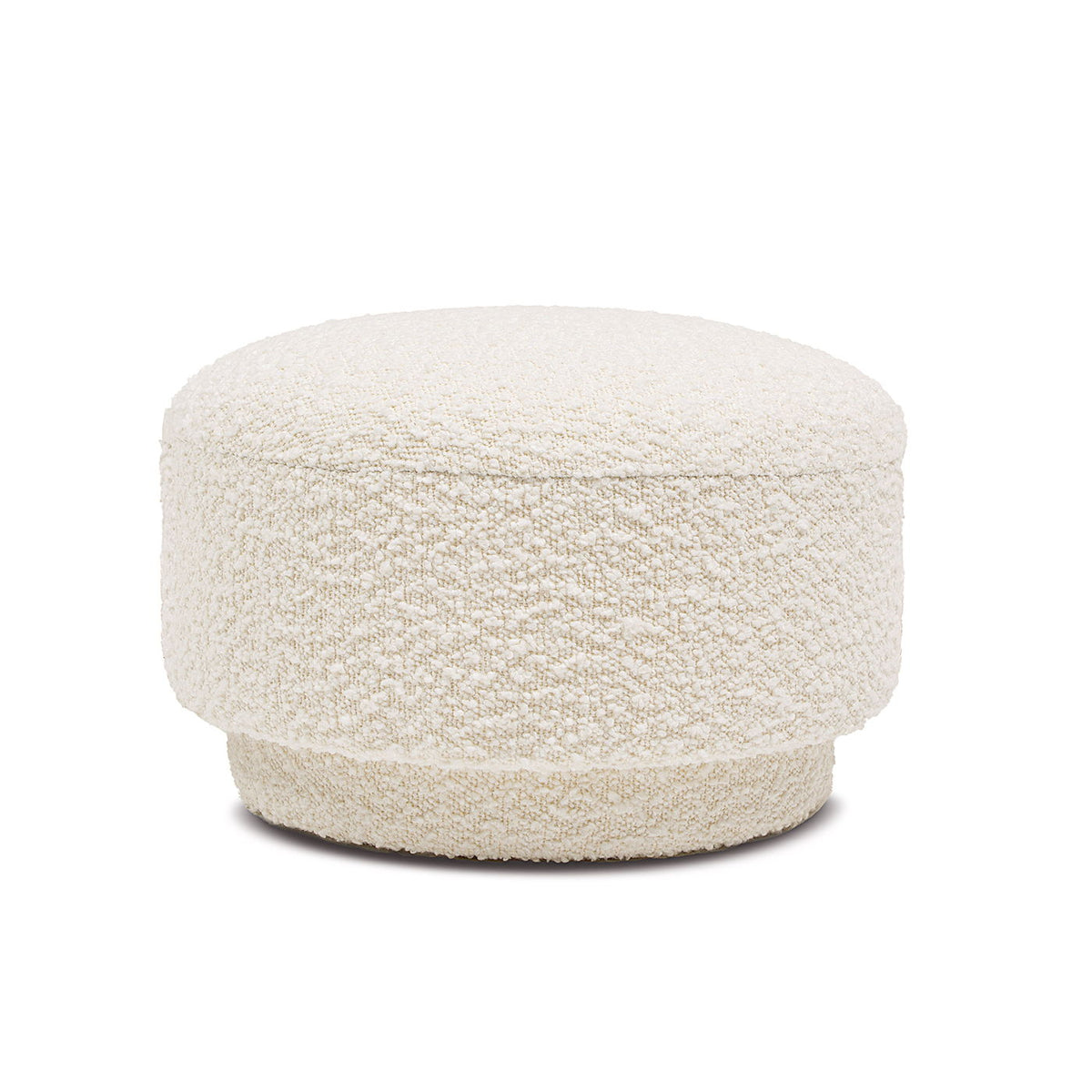 Mushroom Footstool Ottoman with Faux Sheepskin Upholstery - Multiple Colors, photo 10 of 28