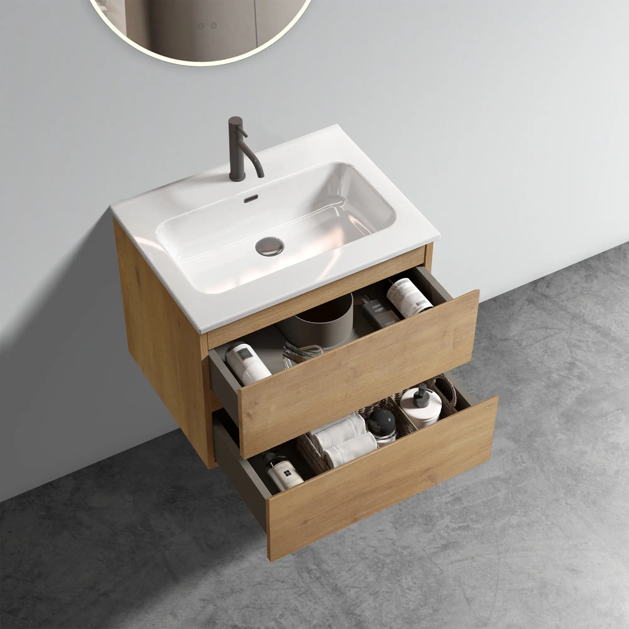 TIA 24" Wall Mount Bathroom Vanity by HouseOfZazla