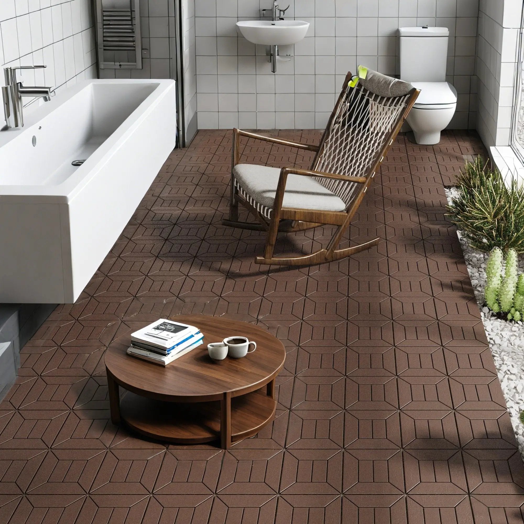 New Style Patio Diy Module Interlocking Decking Tiles, Floor Outdoor And Indoor, Easy And Quick Installation by HouseOfZazla