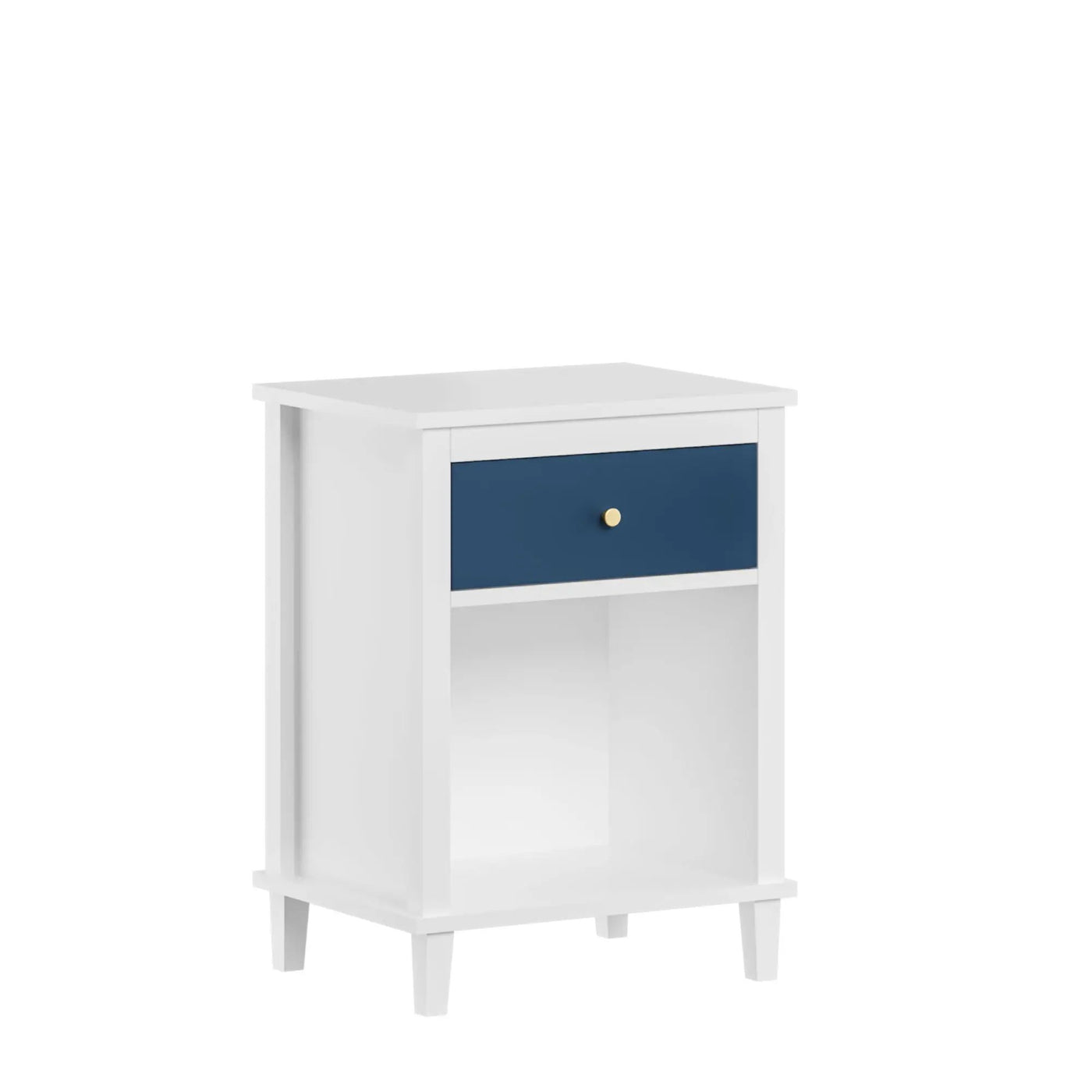 Nightstand With 1 Drawer 1 Shelf by HouseOfZazla