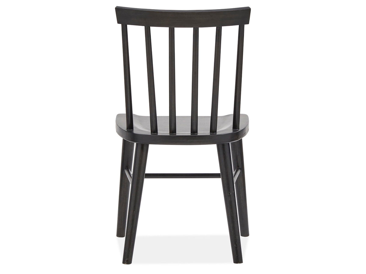 Lindon - Dark Dining Side Chair (Set of 2) - Dark Brown, photo 2 of 7
