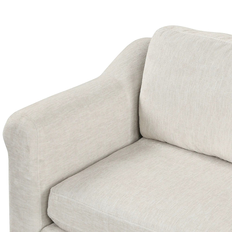 Contemporary U - Shaped Sectional Sofa With Movable Storage Ottoman