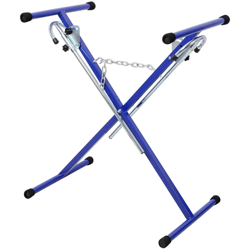 Folding Bumper Stand Lightweight Panel Stand - Blue by HouseOfZazla