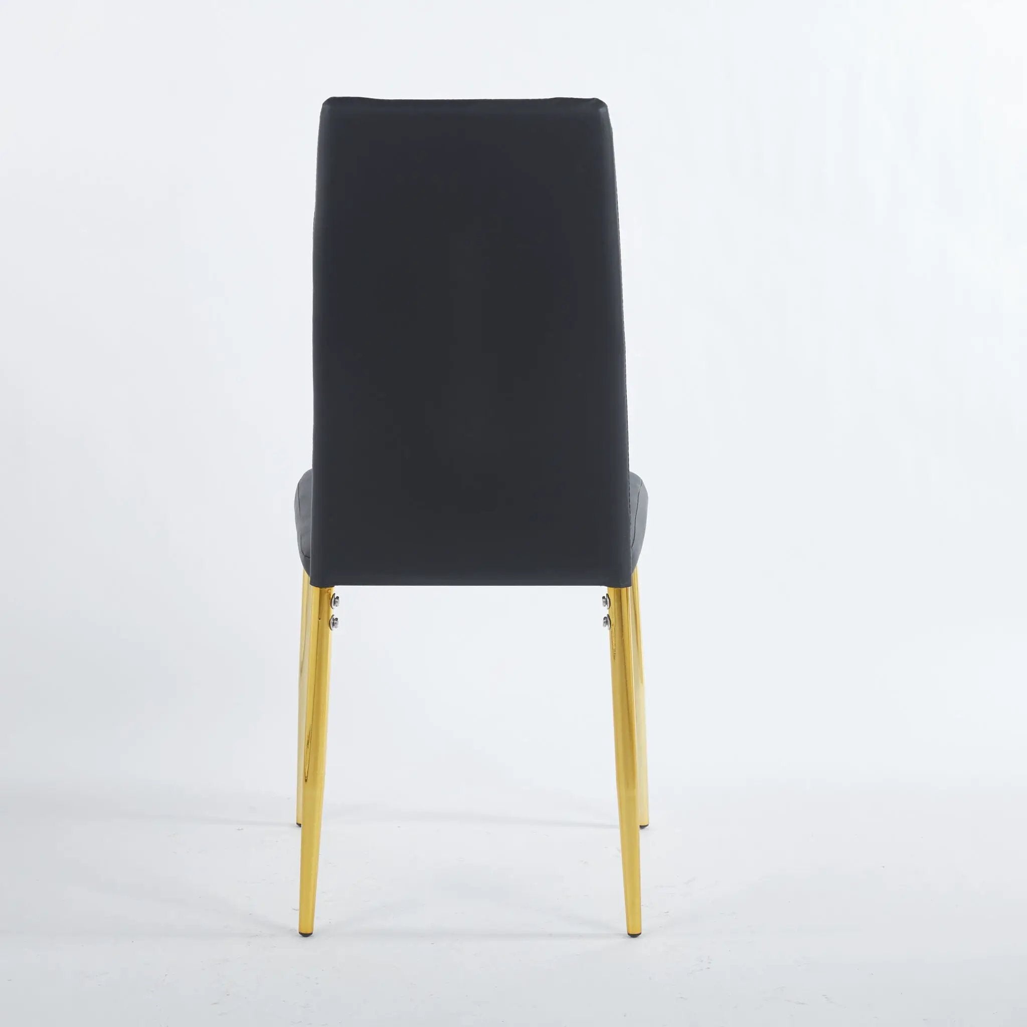 Dining Chair (Set of 4) - Golden Black by Unique Piece Furniture