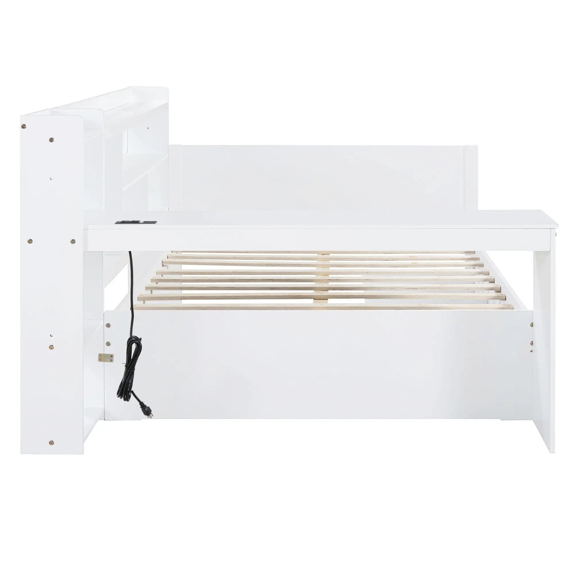 Daybed With 3 Drawers USB Ports And Desk by Unique Piece Furniture