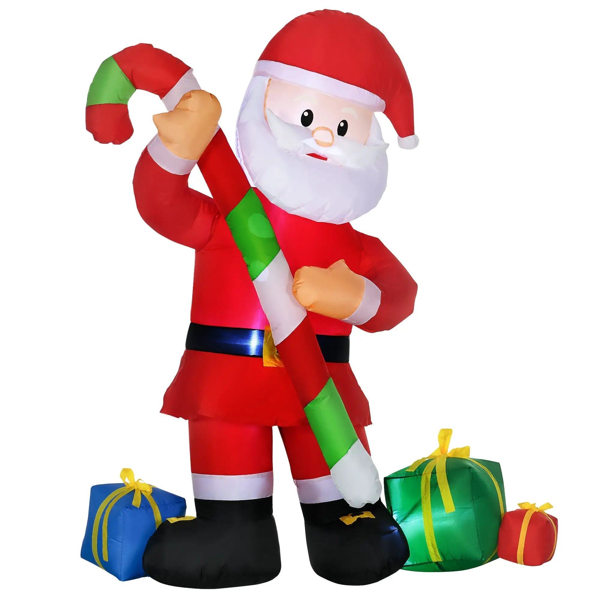 HOMCOM 6ft Christmas Inflatables Outdoor Decorations by HouseOfZazla