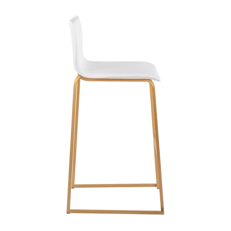 Mara - Contemporary Upholstered Barstool (Set of 2) by HouseOfZazla