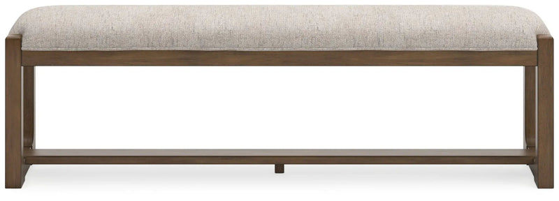 Cabalynn - Large Uph Dining Room Bench - Oatmeal / Light Brown by Unique Piece Furniture
