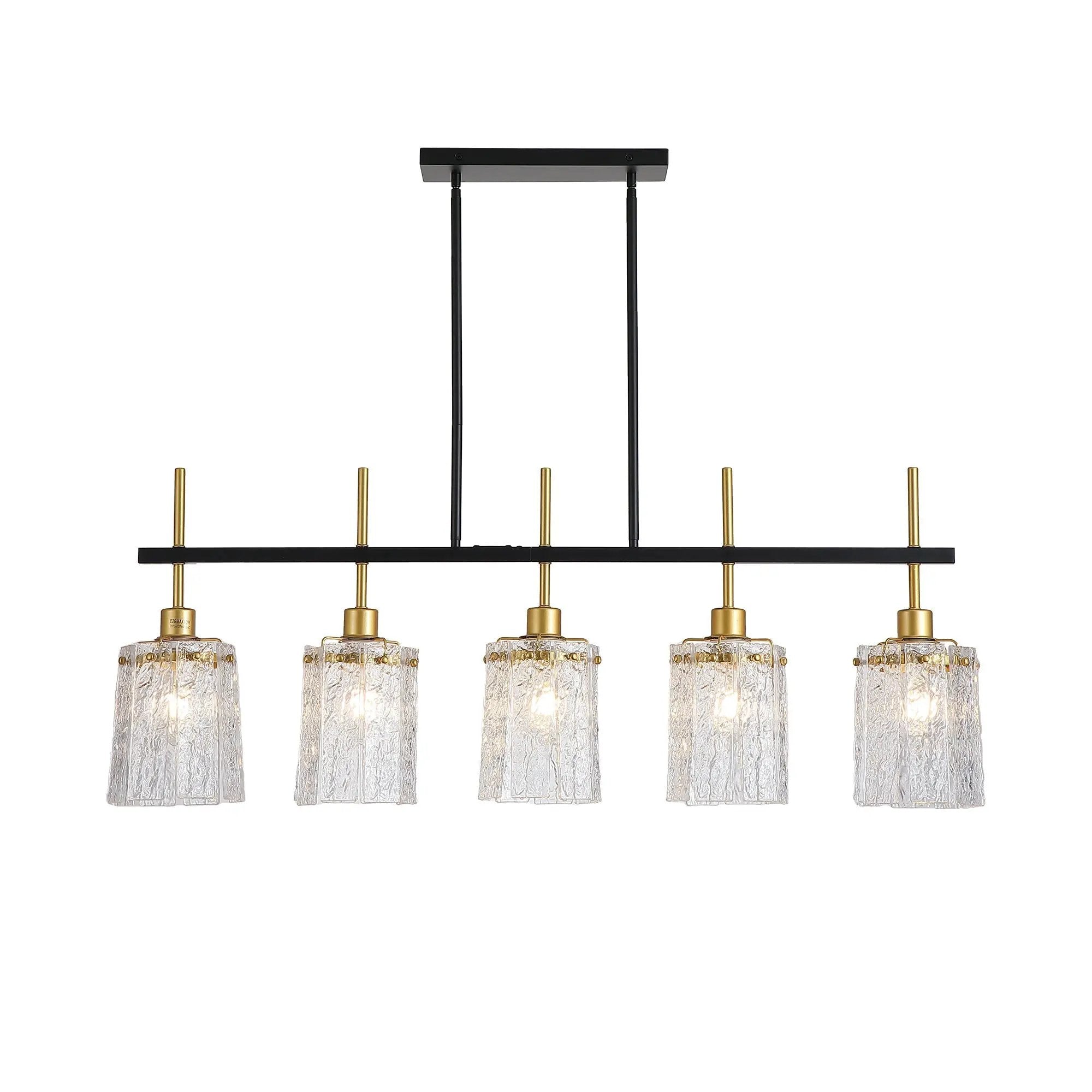 Modern Farmhouse 5-Light Dining Room Chandelier by HouseOfZazla