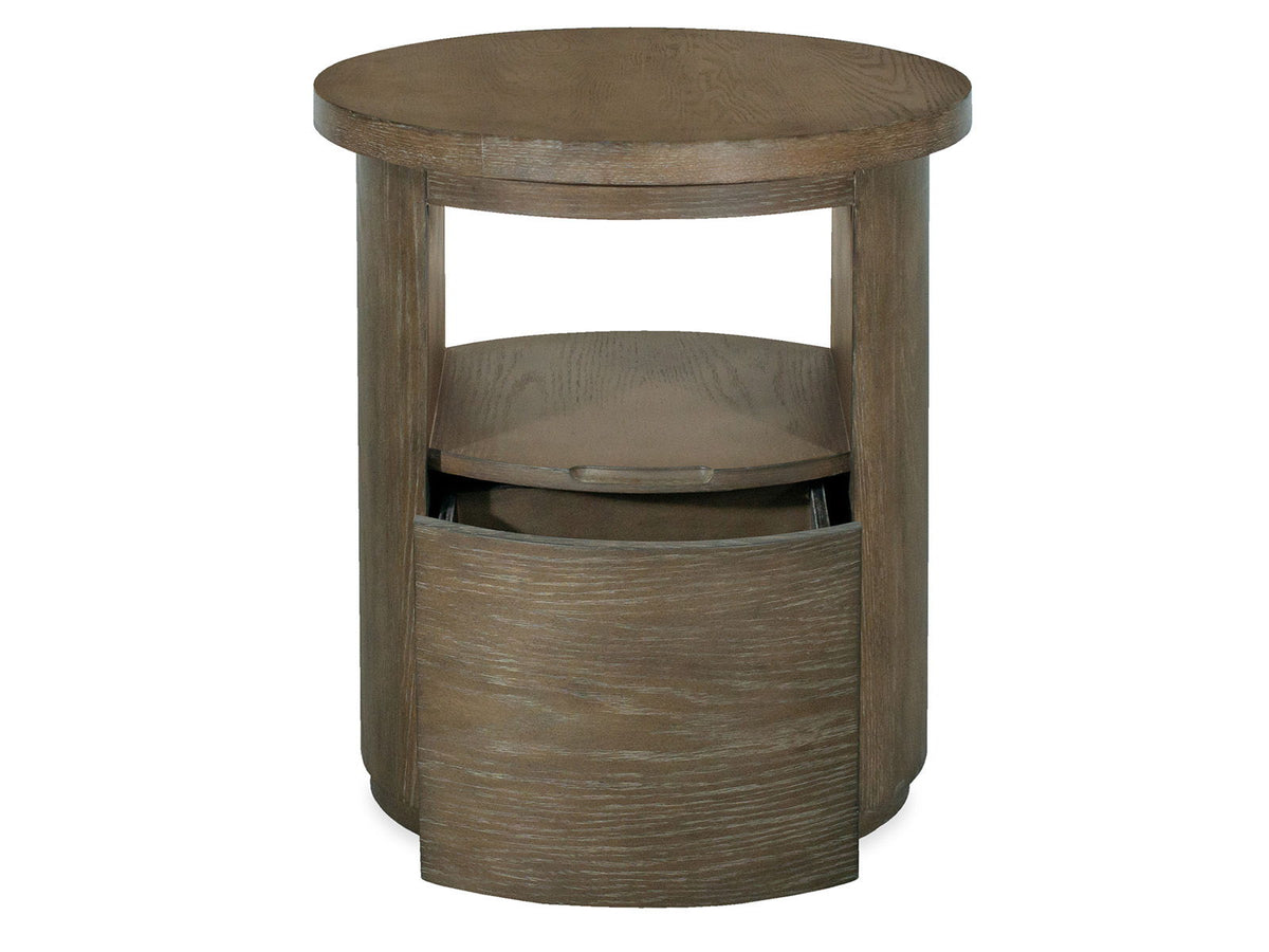 Bosley - Round End Table - Porpoise, photo 3 of 7