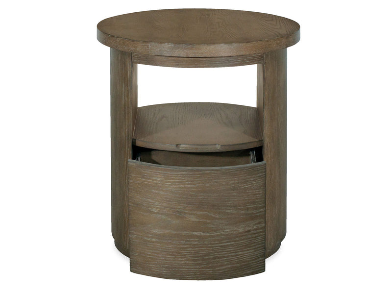 Bosley - Round End Table - Porpoise, photo 3 of 7