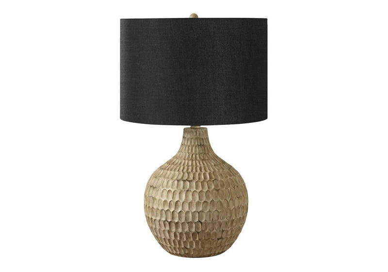 Lighting, Table Lamp, Resin, Contemporary - Brown by HouseOfZazla