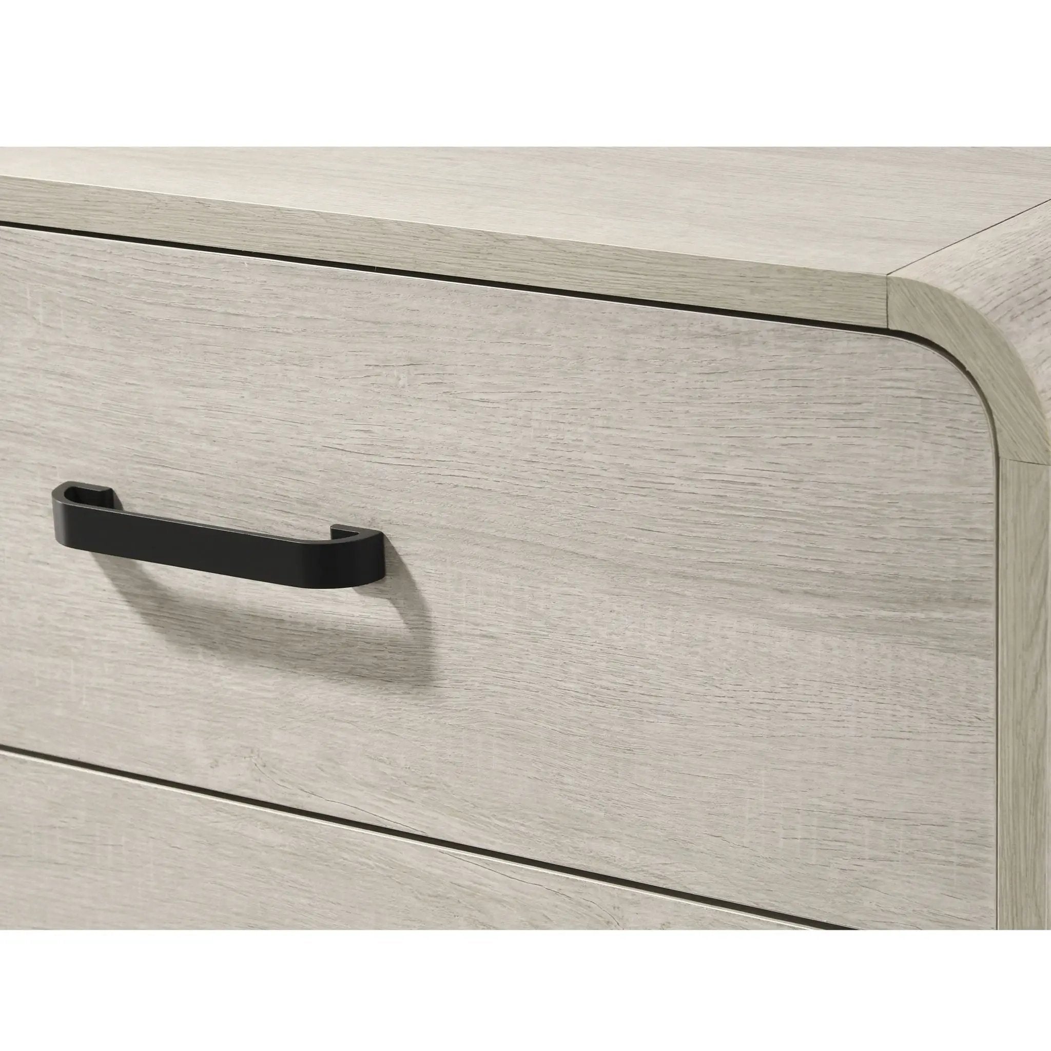 5 Drawer Tall Chest Storage Furniture With Ample Drawer Space - Antique White by HouseOfZazla