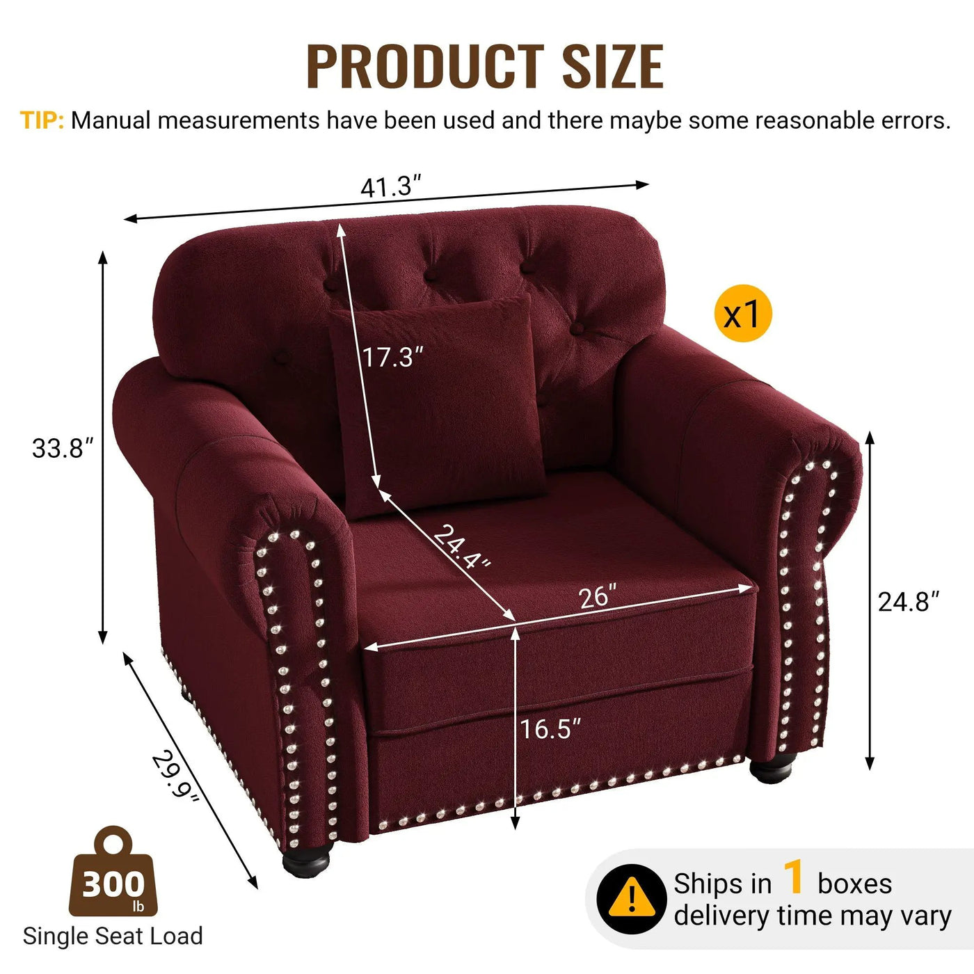 Upholstered Sofa With Nailhead Trim And Rolled Armrests by HouseOfZazla