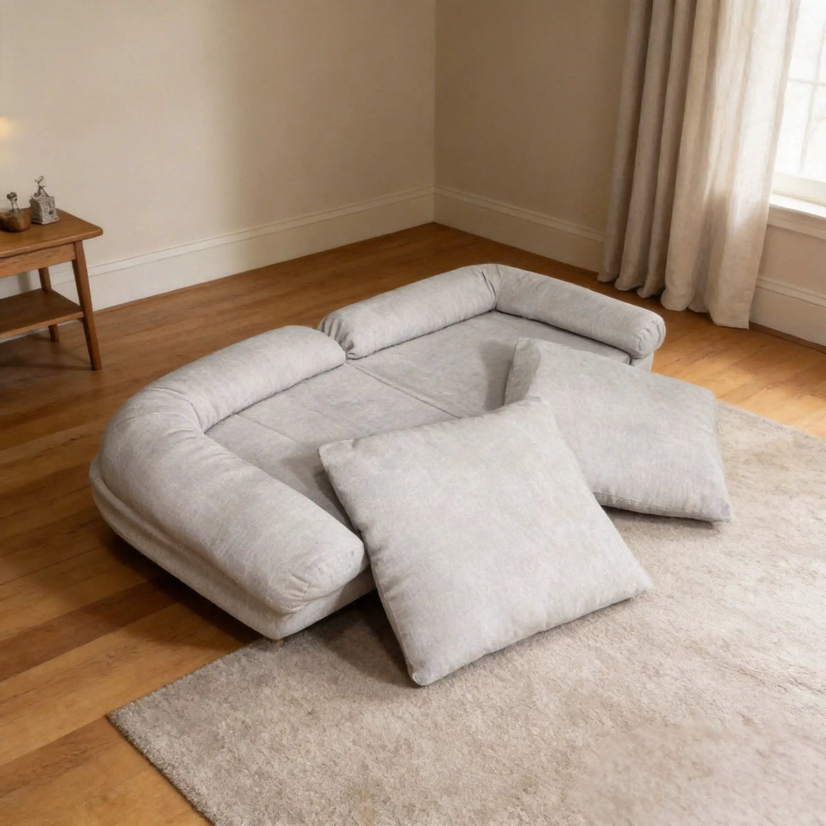 Convertible Fold-Out Single Sofa Bed by HouseOfZazla
