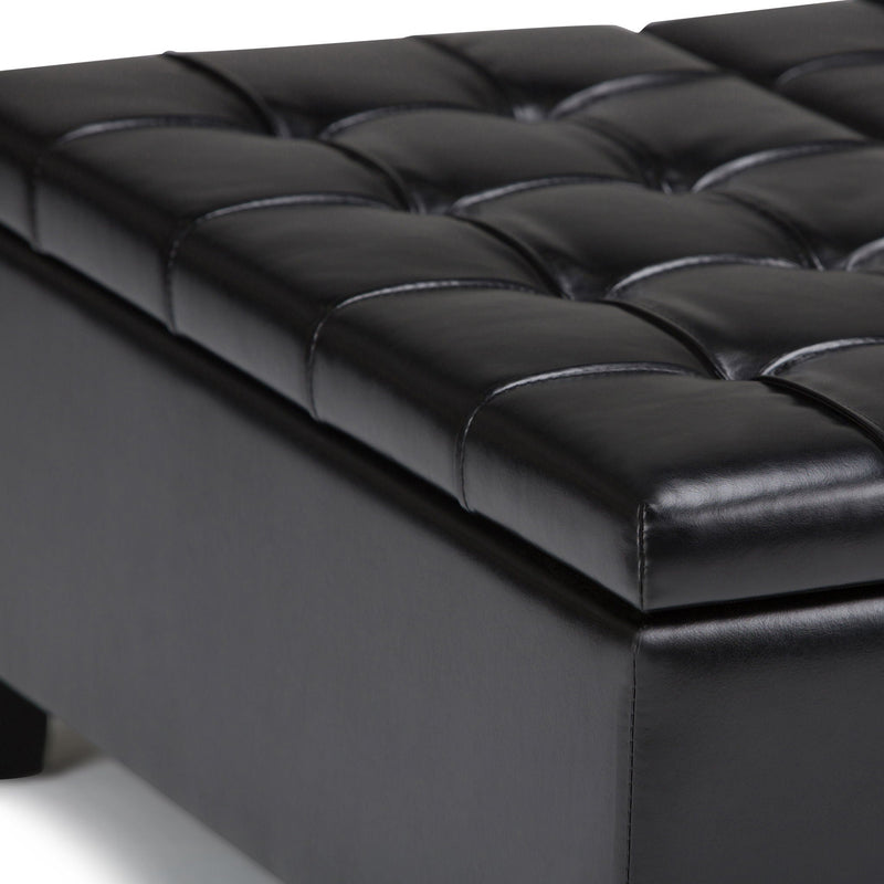 Harrison - Large Coffee Table Storage Ottoman by HouseOfZazla
