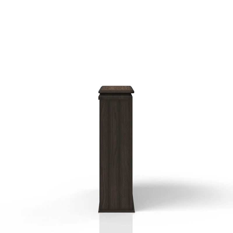 2 Shelf Bookcase Hutch - Chocolate by Unique Piece Furniture