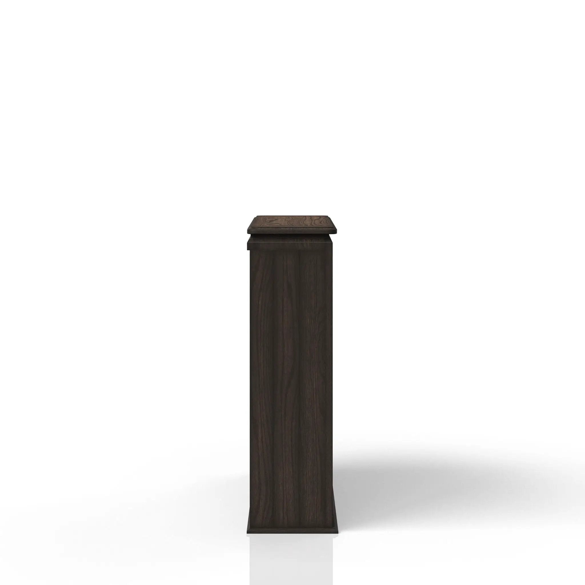 2 Shelf Bookcase Hutch - Chocolate by HouseOfZazla