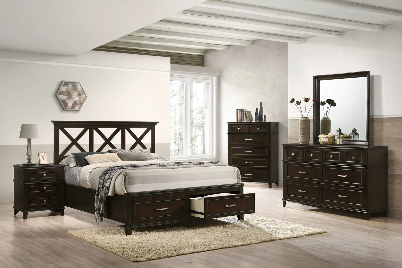 X Ample Storage Bed by HouseOfZazla